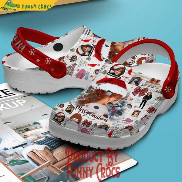 Merry Christmas Reba McEntire Crocs Style