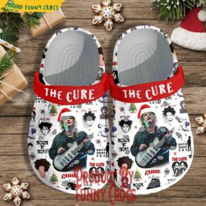 Merry Christmas The Cure Crocs Style 4