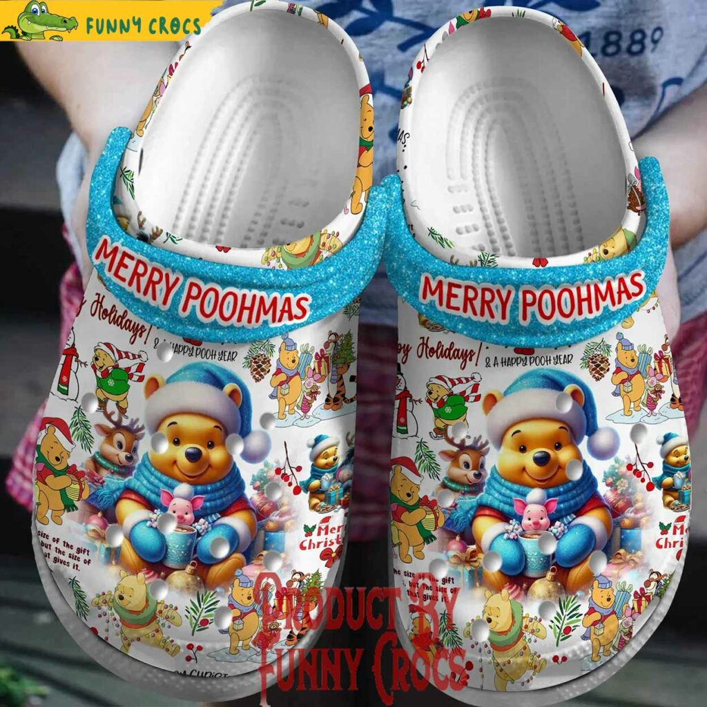 Merry PoohMas Winnie The Pooh Crocs Style