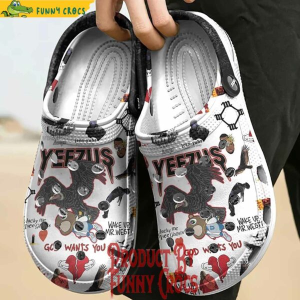 Personalized Kanye West Yeezus Crocs Shoes