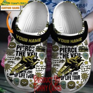 Personalized Pierce The Veil Crocs Clogs