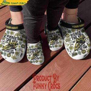 Personalized Pierce the Veil Crocs Clogs 4