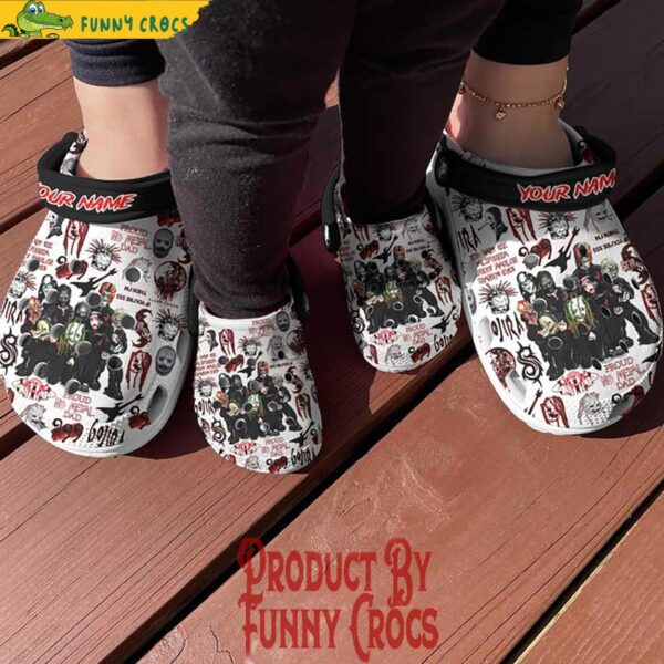 Personalized Slipknot Nu Metal Crocs Style