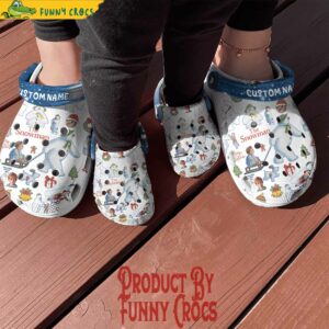 Personalized The Snowman Christmas Crocs Clogs 4