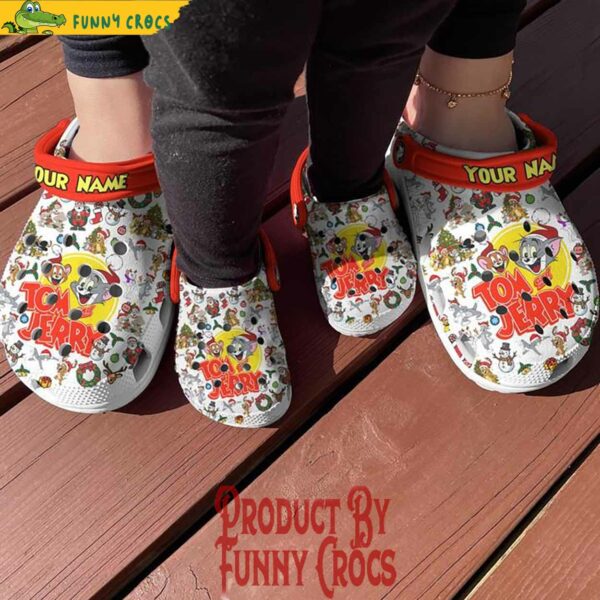 Personalized Tom And Jerry Christmas 2024 Crocs Style