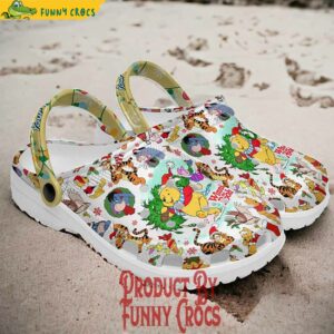 Personalized Winnie The Pooh Christmas Crocs Clogs