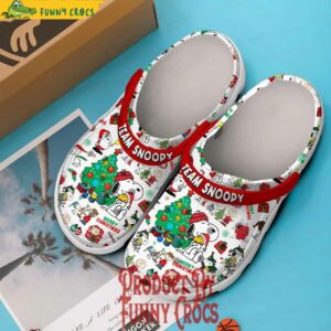 Team Snoopy Merry Christmas Crocs Shoes 2