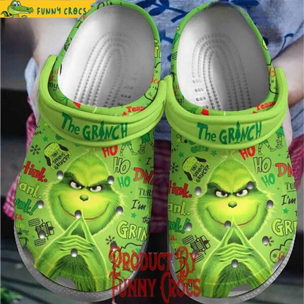 The Grinch Ho Ho ho Christmas Crocs By Funny Crocs