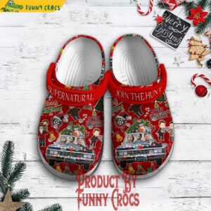 A Very Supernatural Christmas​ Crocs Shoes