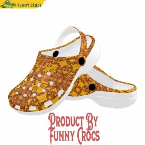 Animal Octopus Backgrounds Yellow Crocs Slippers