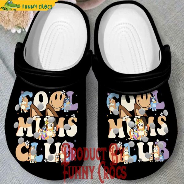 Bluey Cool Moms Club Crocs Shoes