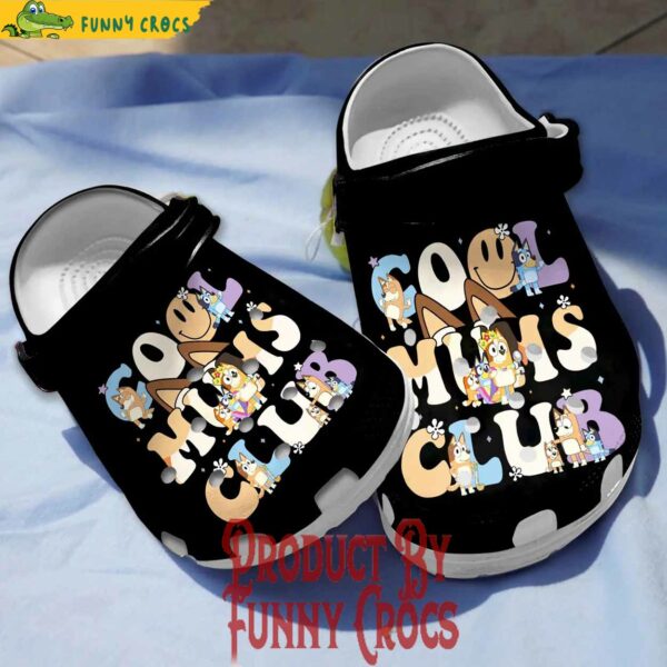 Bluey Cool Moms Club Crocs Shoes