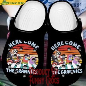 Bluey Here Come The Grannies Crocs Shoes