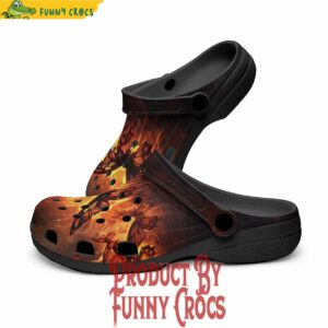 Butterfly On Fire Crocs Shoes