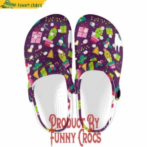 Christmas Pattern Of Llamas Cactus Crocs Shoes