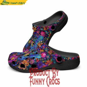 Colorful Butterfly Crocs Shoes