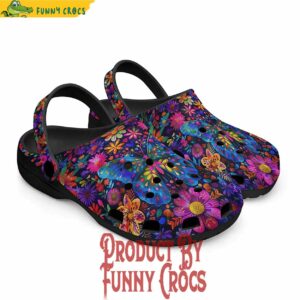 Colorful Butterfly Crocs Shoes 3