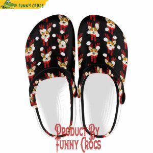 Corgi Reindeer​ Christmas Crocs For Adults And Kid