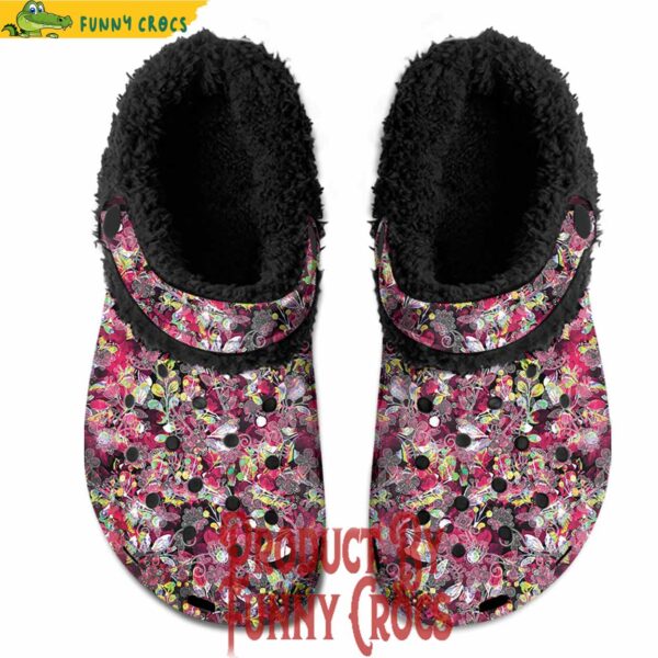 Culture In Nature Maroon Crocs Fleece Lined