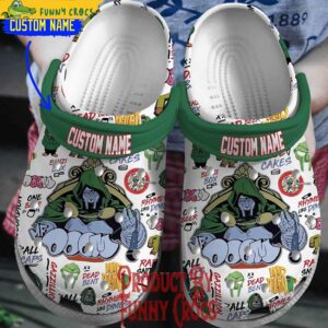 Custom MF Doom Crocs For Music 1