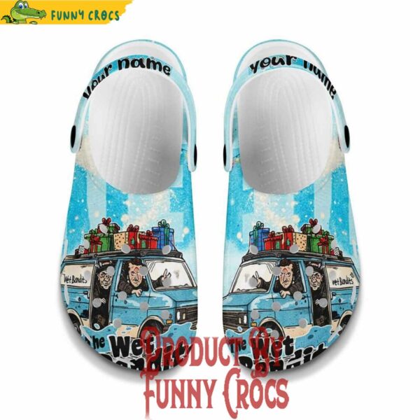 Custom Wet Bandits Home Alone Christmas Crocs Shoes