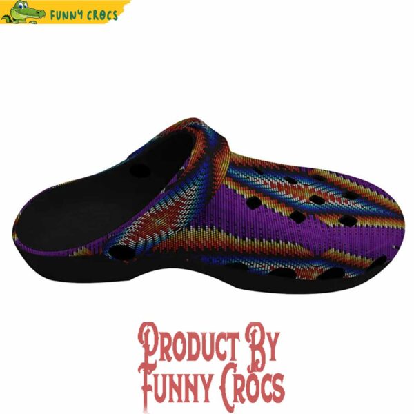 Diamond in the Bluff Purple Muddies Unisex Crocs Shoes