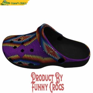 Diamond in the Bluff Purple Muddies Unisex Crocs Shoes 3