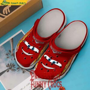 Disney Pixar Cars 95 Lightning McQueens Crocs Shoes