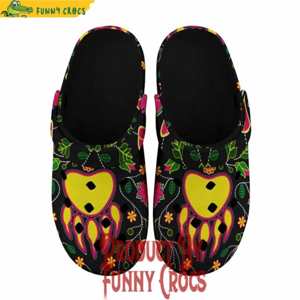 Floral Bearpaw Muddies Unisex Crocs Shoes