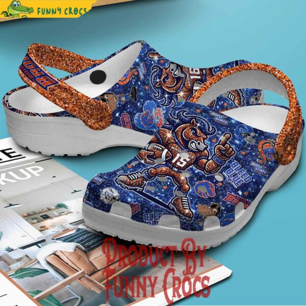 Funny Boise State Broncos Football Crocs