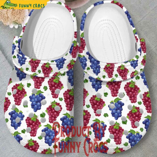 Funny Grape Fruit Crocs For Men