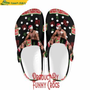 Have A Barry Merry Christmas Santa Barry Wood Crocs Shoes