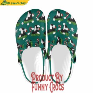 Holiday Christmas Orca Crocs Shoes