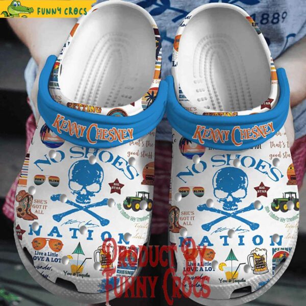 Kenny Chesney Live in No Shoes Nation Crocs Shoes