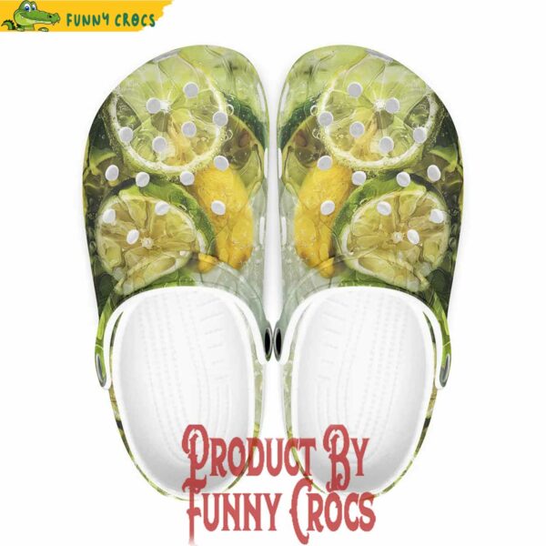 Lemon Fruits Crocs Shoes