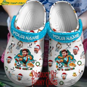 Lionel Messi Christmas Crocs –  Argentina Team