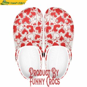 Love Hearts Valentine 2025 Crocs Style