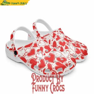 Love Hearts Valentine 2025 Crocs Style 3