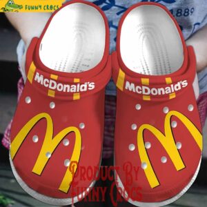 Mcdonald’s Red Crocs Shoes