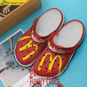 Mcdonalds Red Crocs Shoes 3