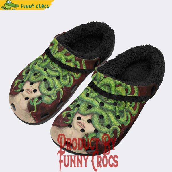 Medusa Crocs Fleece Lined