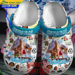 Movie Moana 2 Disney Crocs Shoes