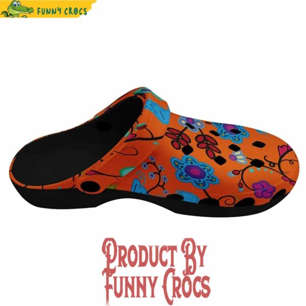 Nipin Blossom Carrot Muddies Unisex Crocs Shoes