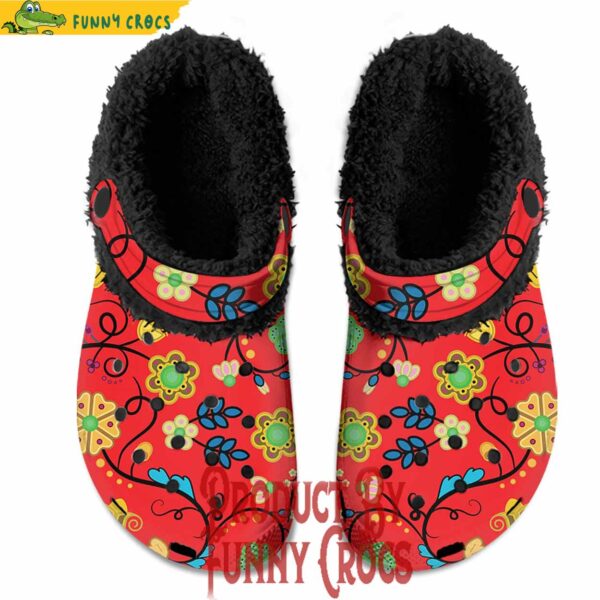 Nipin Blossom Fire Fleece Lined Crocs For Men