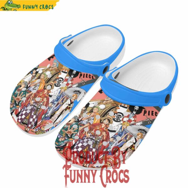 One Piece Land of Wano Crocs Shoes