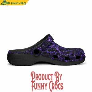 Purple Octopus Crocs Clogs Shoes For Adults 3