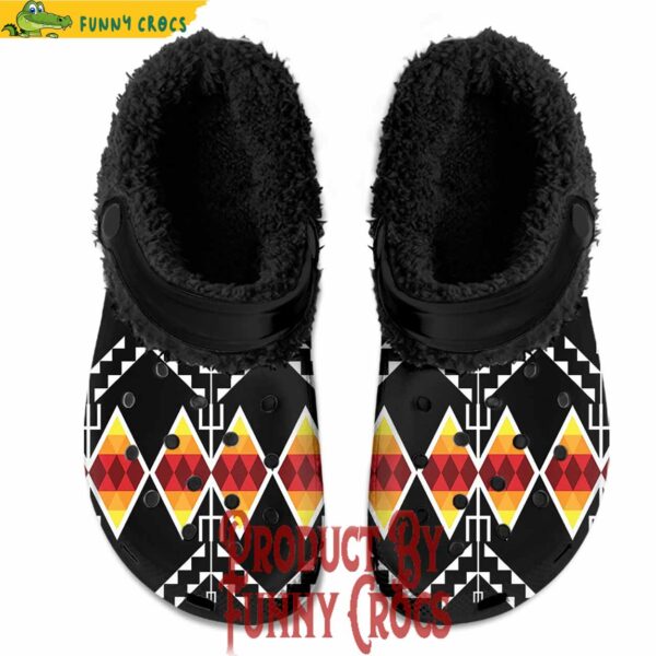 Sacred Trust Black Colour Crocs With Fleece Liner​