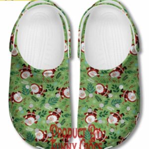 Santa Claus Christmas Crocs For Kids