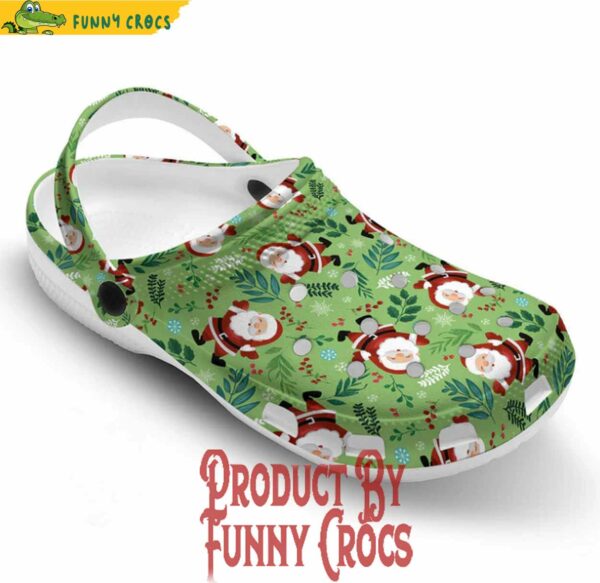 Santa Claus Christmas Crocs For Kids