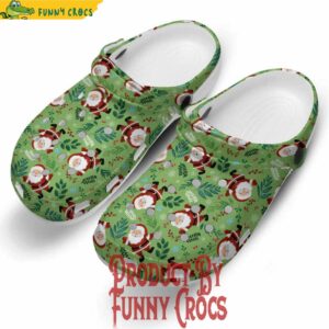 Santa Claus Christmas Crocs For Kids 3